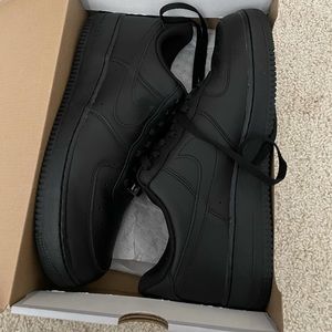 Nike Black Air Force One size 13